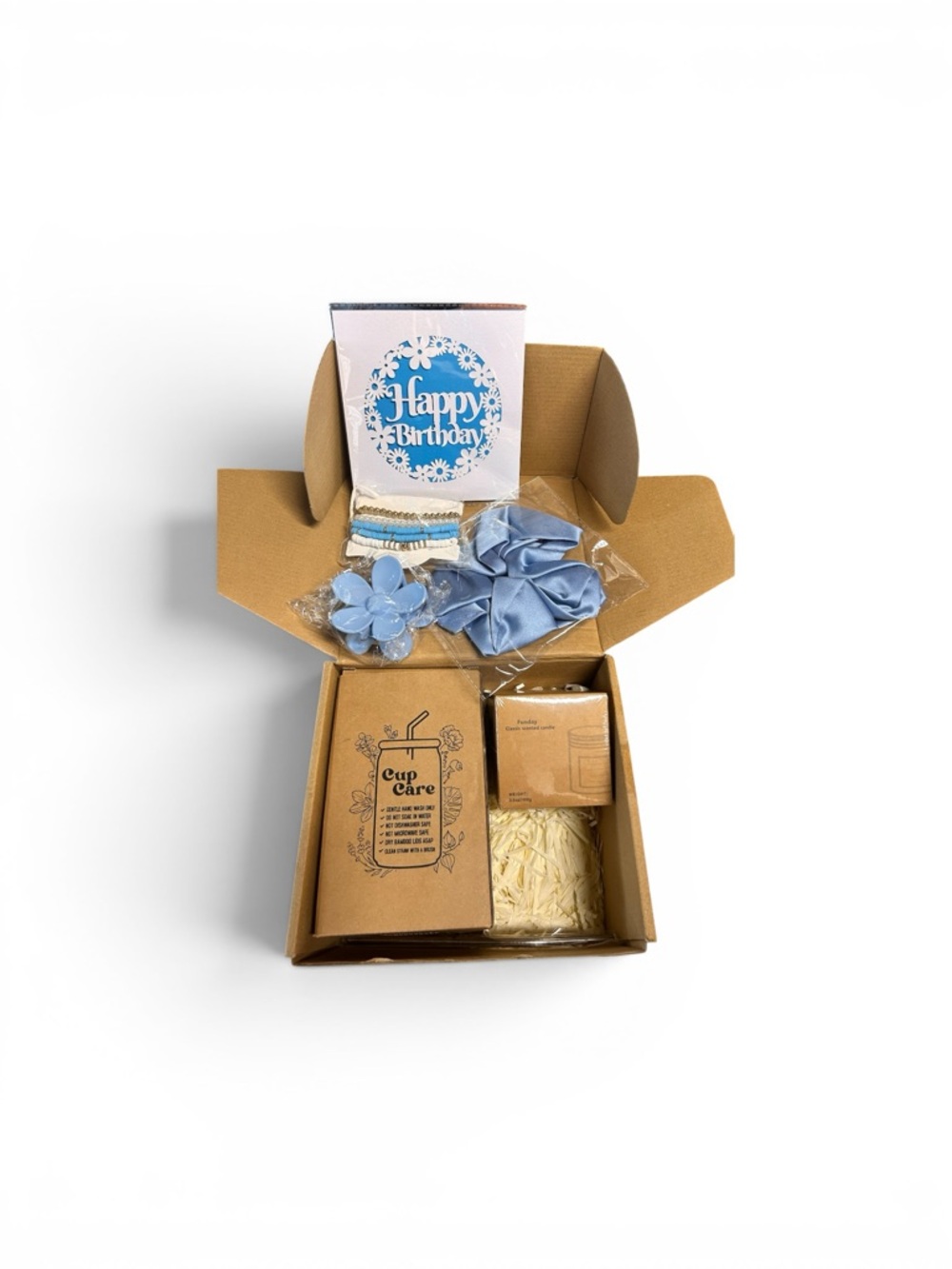 Happy Birthday Blue Gift Set